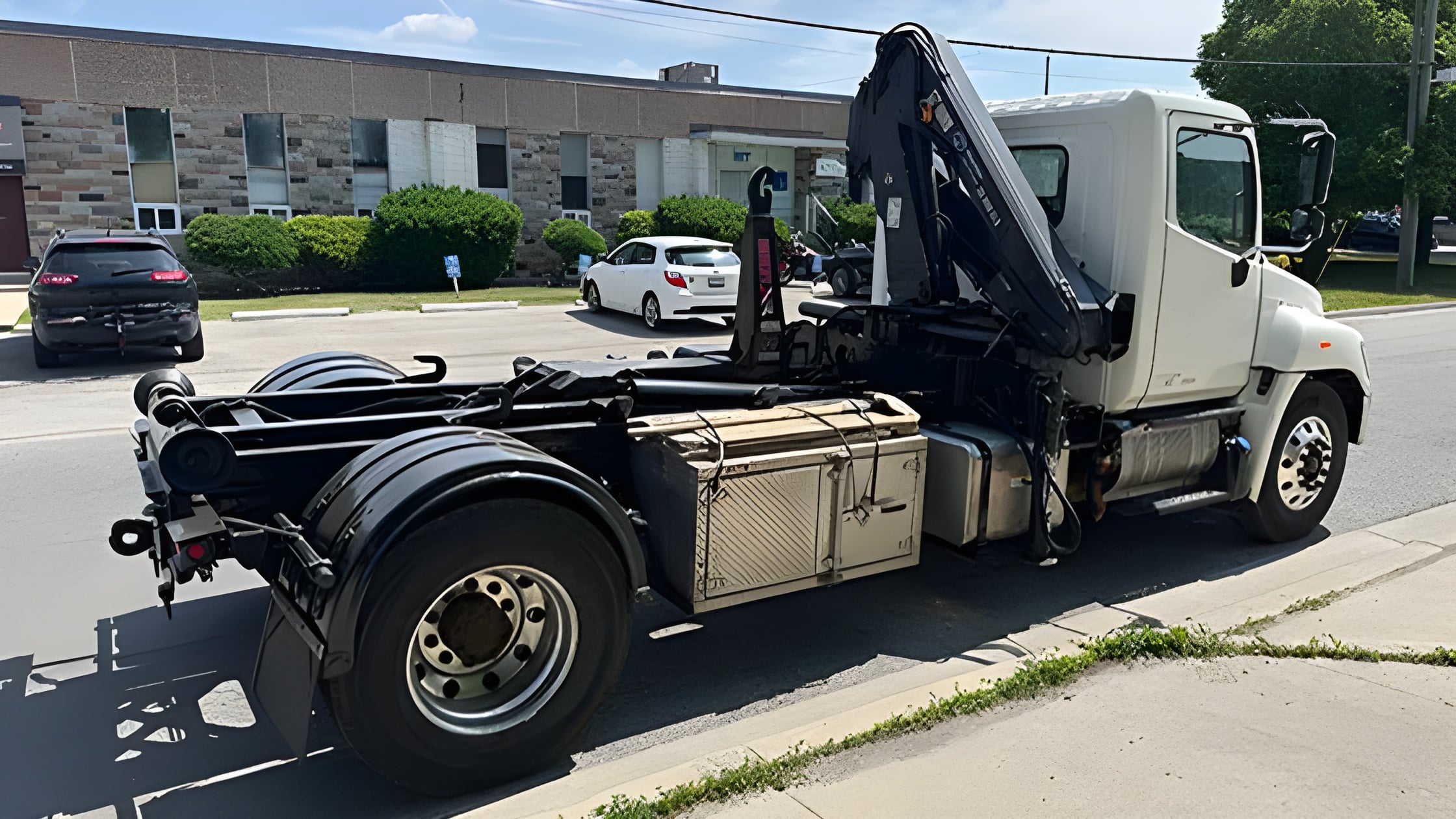 Camión con Ganchera